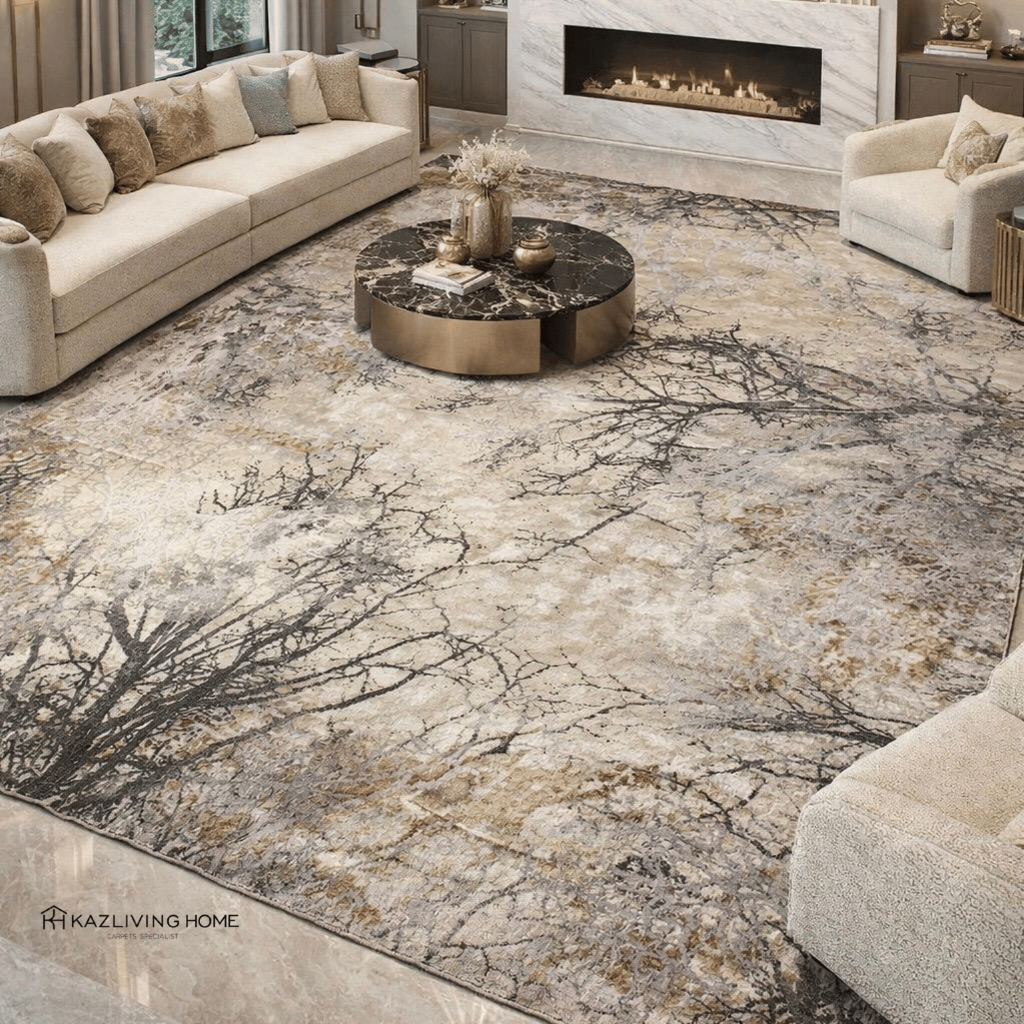 Kazliving - Premium Viscose Turkish Rug Size 300x400 cm | Karpet Turki