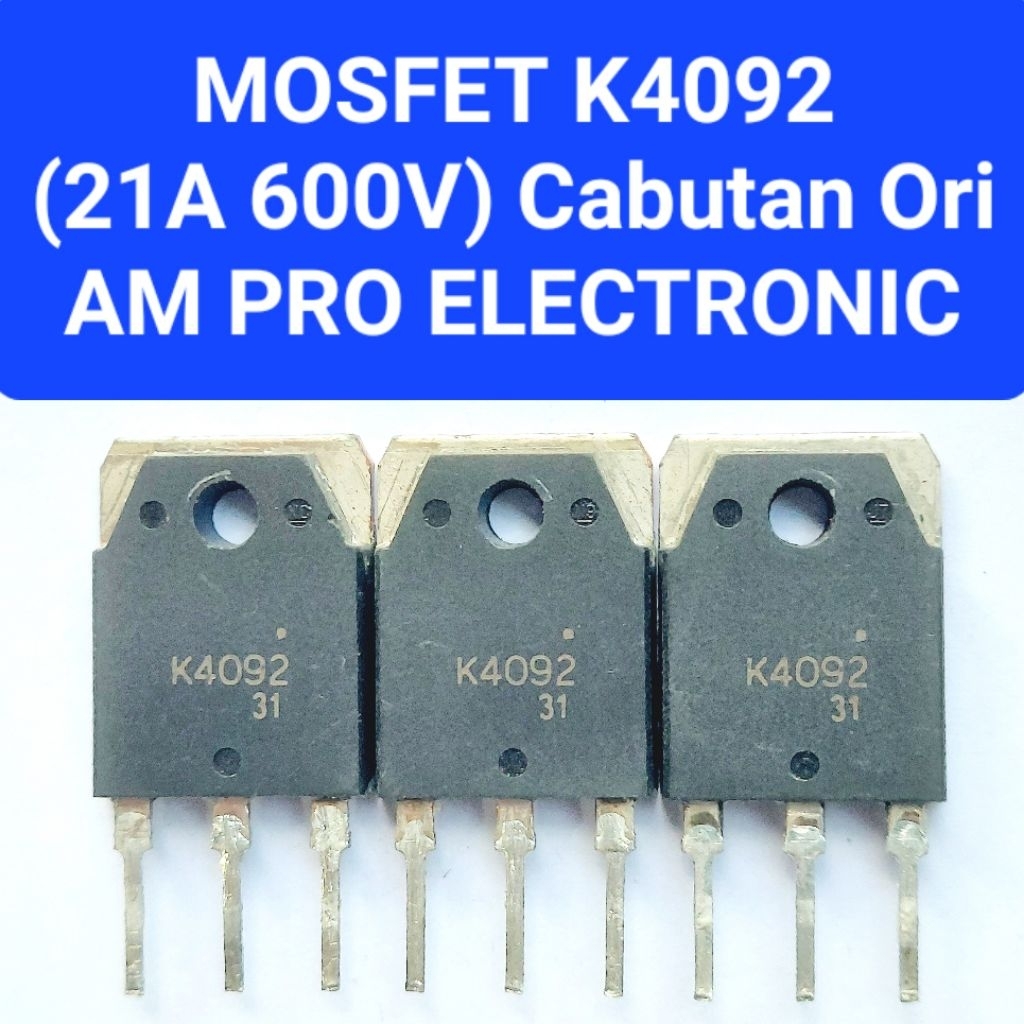 Mosfet K4092 Cabutan Ori Fet K4092 Normal Mosfet K 4092