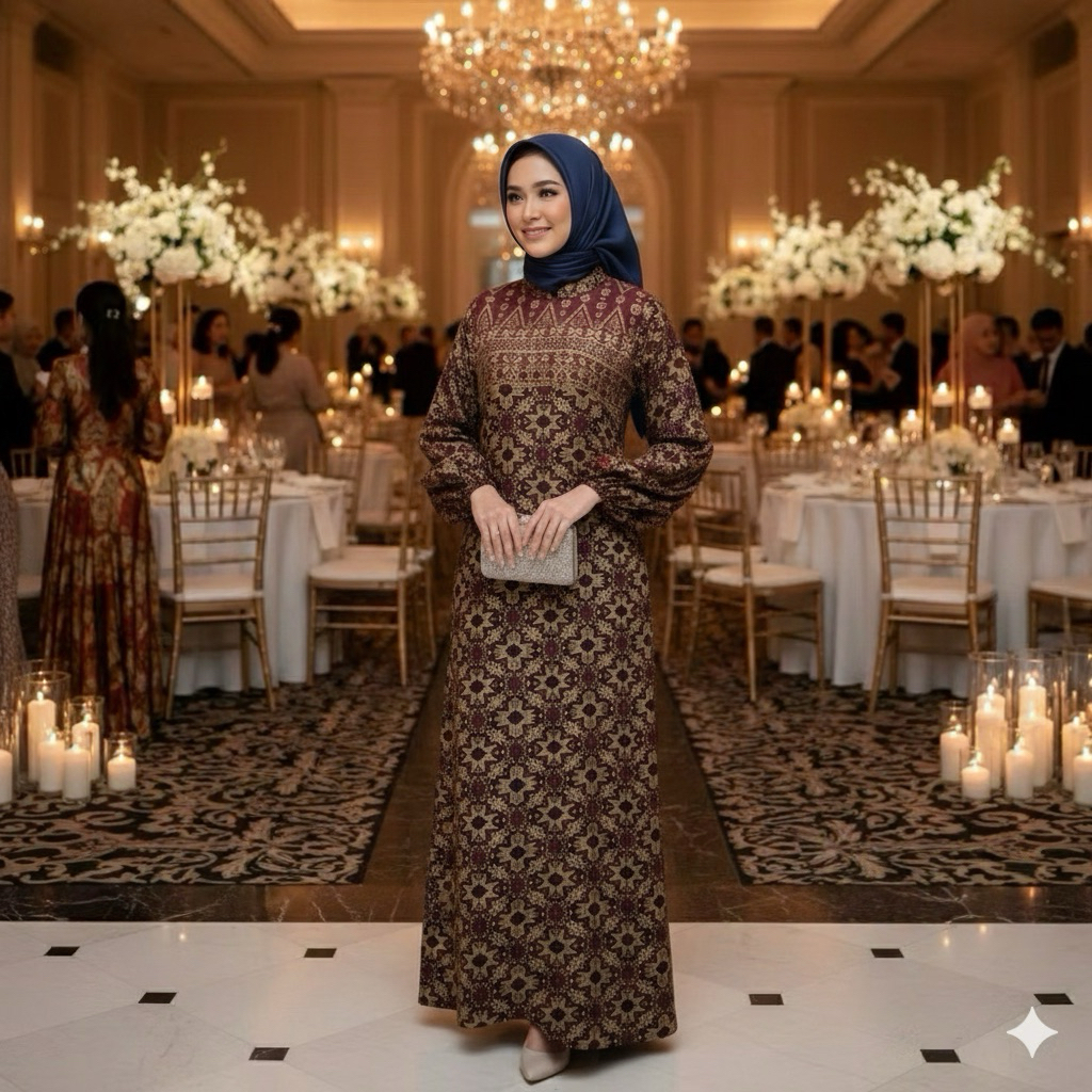 GAMIS SONGKET PALEMBANG