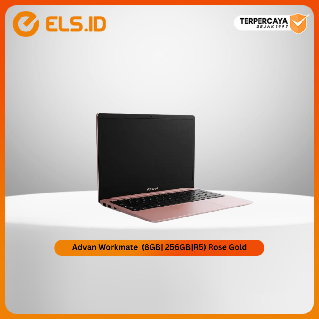 Laptop Advan Workmate AMD Quad Core Ryzen 5 3500U Rose Gold