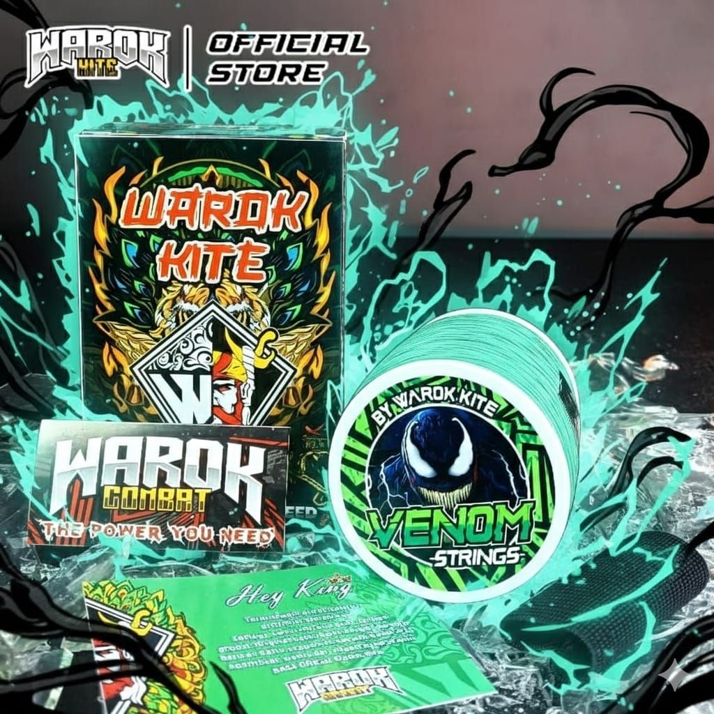Gelasan Uluran VENOM STRINGS 0,25  by WAROK ( untuk Uluran)