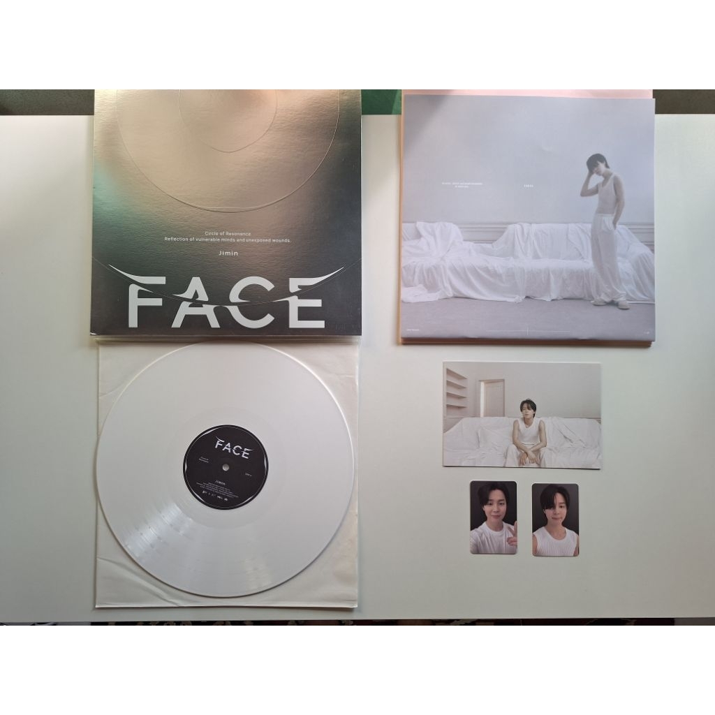 Vinyl Album Face Jimin BTS