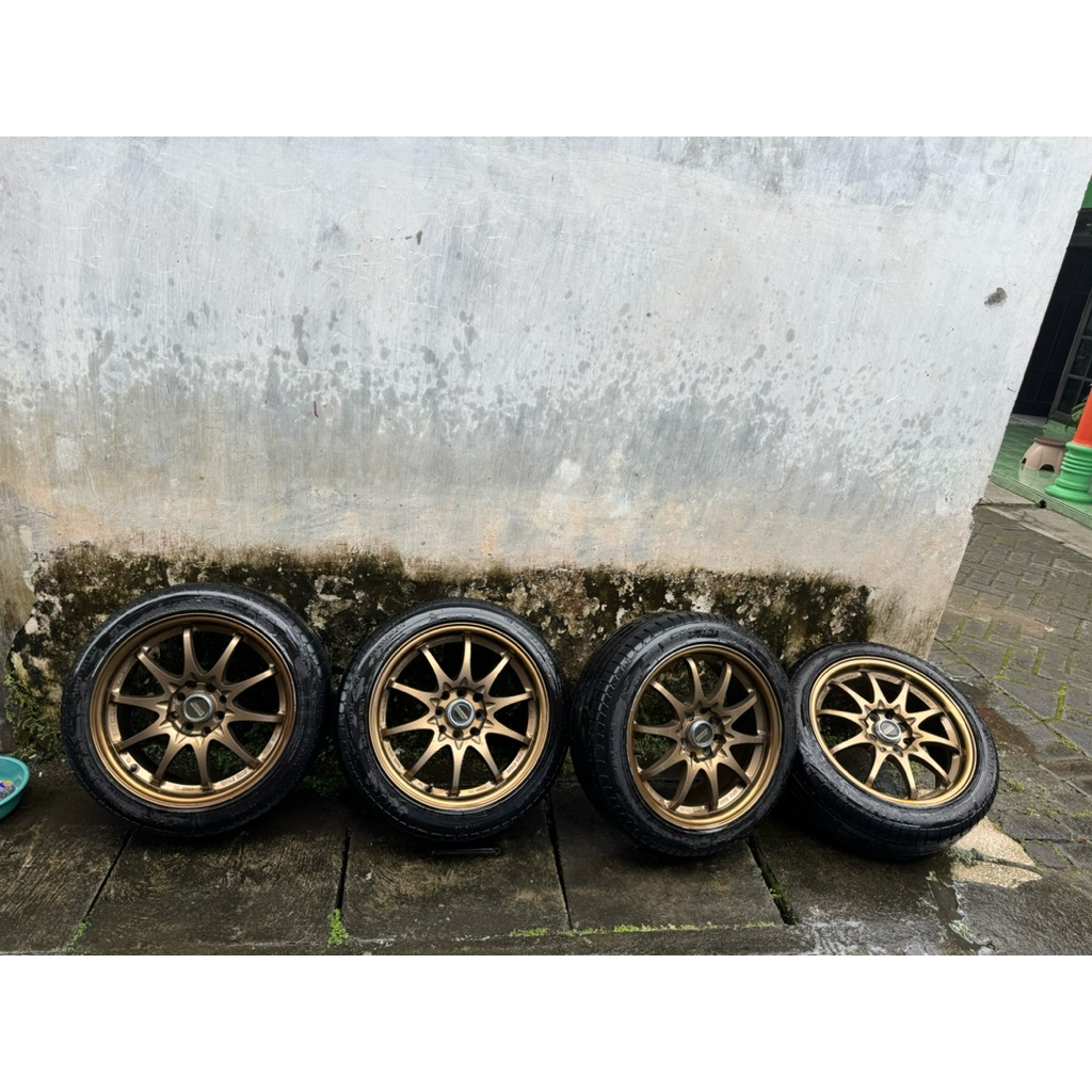 velg set ce28 ring 16 ban 195/50/15 tebal prodi 2025