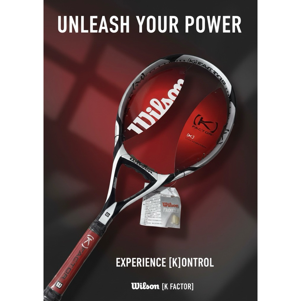 Raket Tenis WILSON K-Factor (K-Three)
