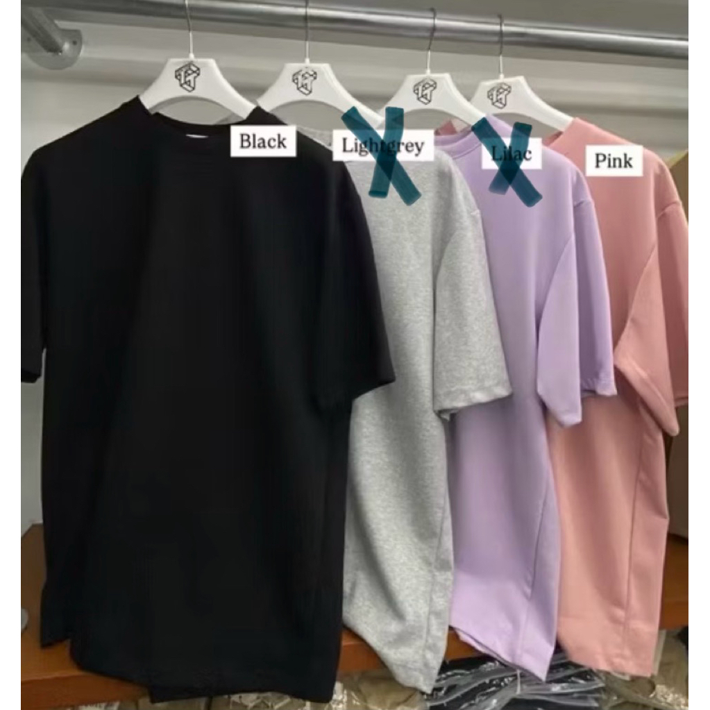 Kaos pria premium Bangkok (BKK) brand Teen Top / Teentop bahan scuba premium warna hitam