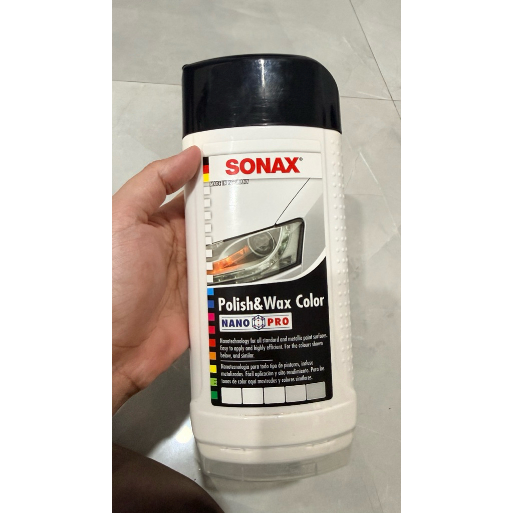 Sonax Polish & wax mobil putih