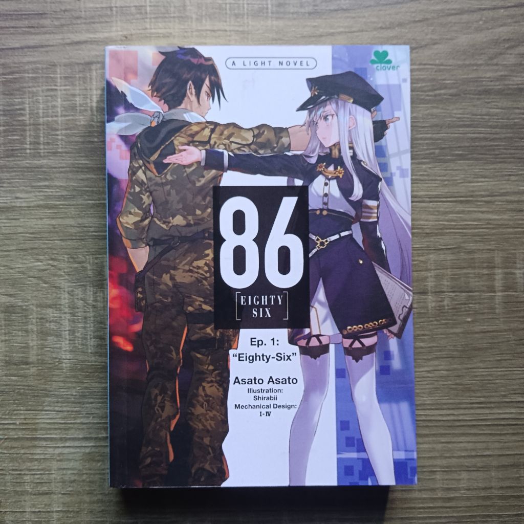 Light Novel 86 - Eighty Six [Preloved]