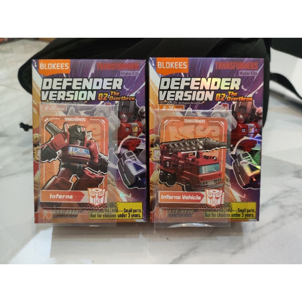 Blokees Inferno + Inferno Vehicle OFC