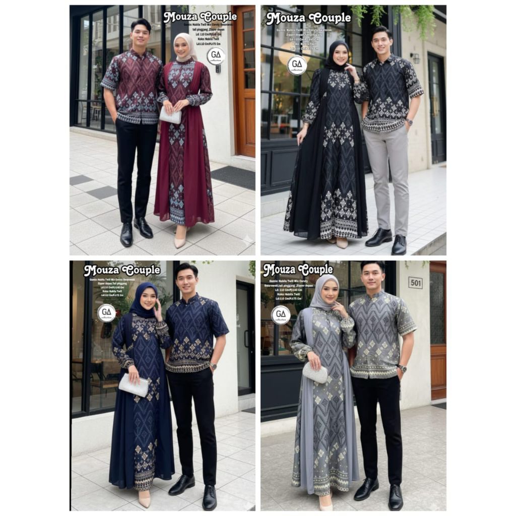 Mouza Couple Muslim By GA Collection