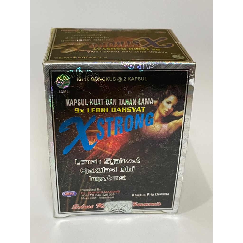 X STRONG KAPSUL ORIGINAL