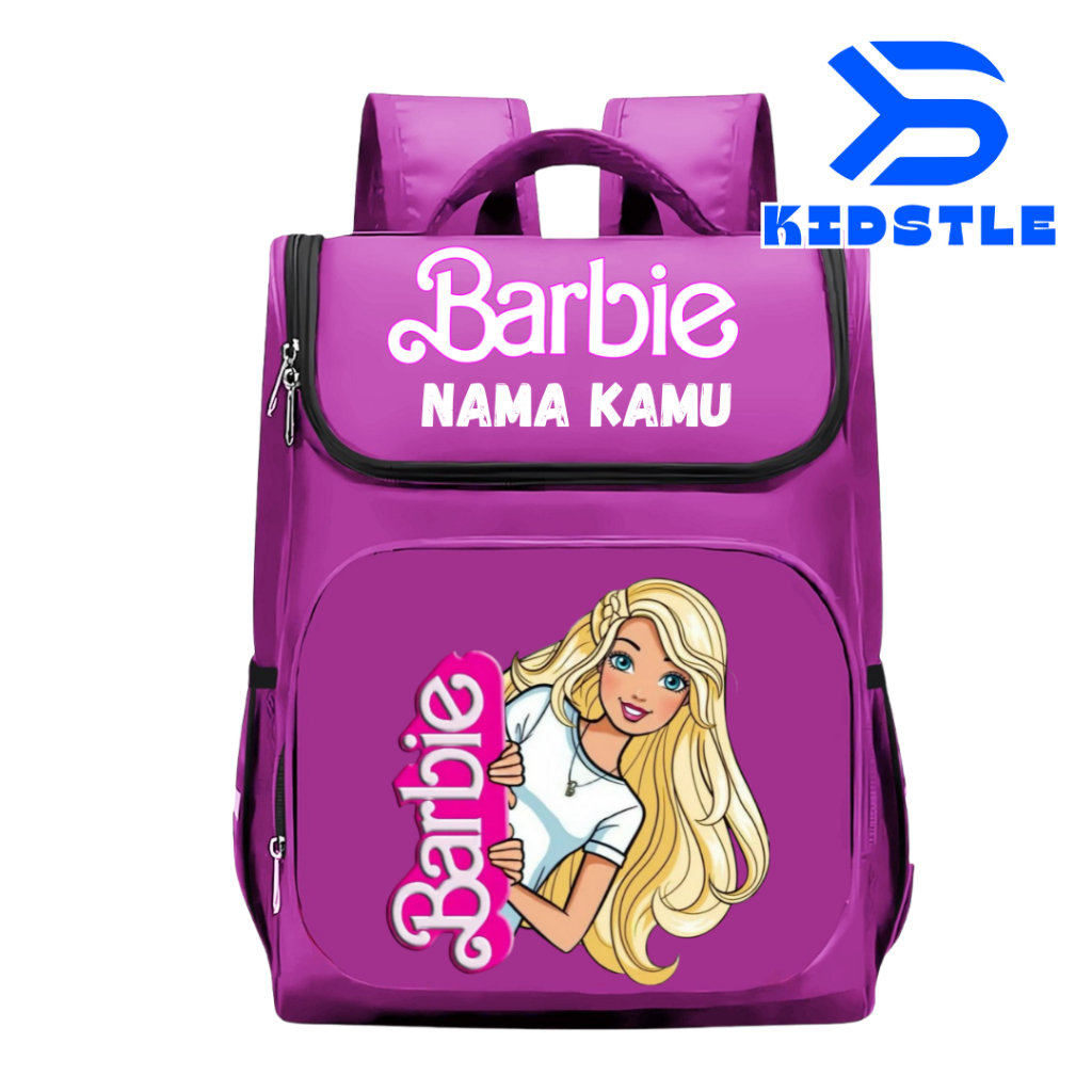 Tas Anak Barbie Doll Tas Sekolah Anak Barbie Gratis Nama