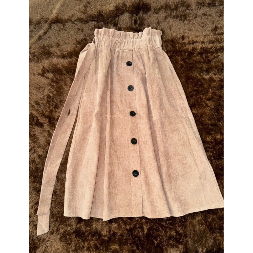 [PRELOVED] Rok Midi Bulu Corduroy ADA