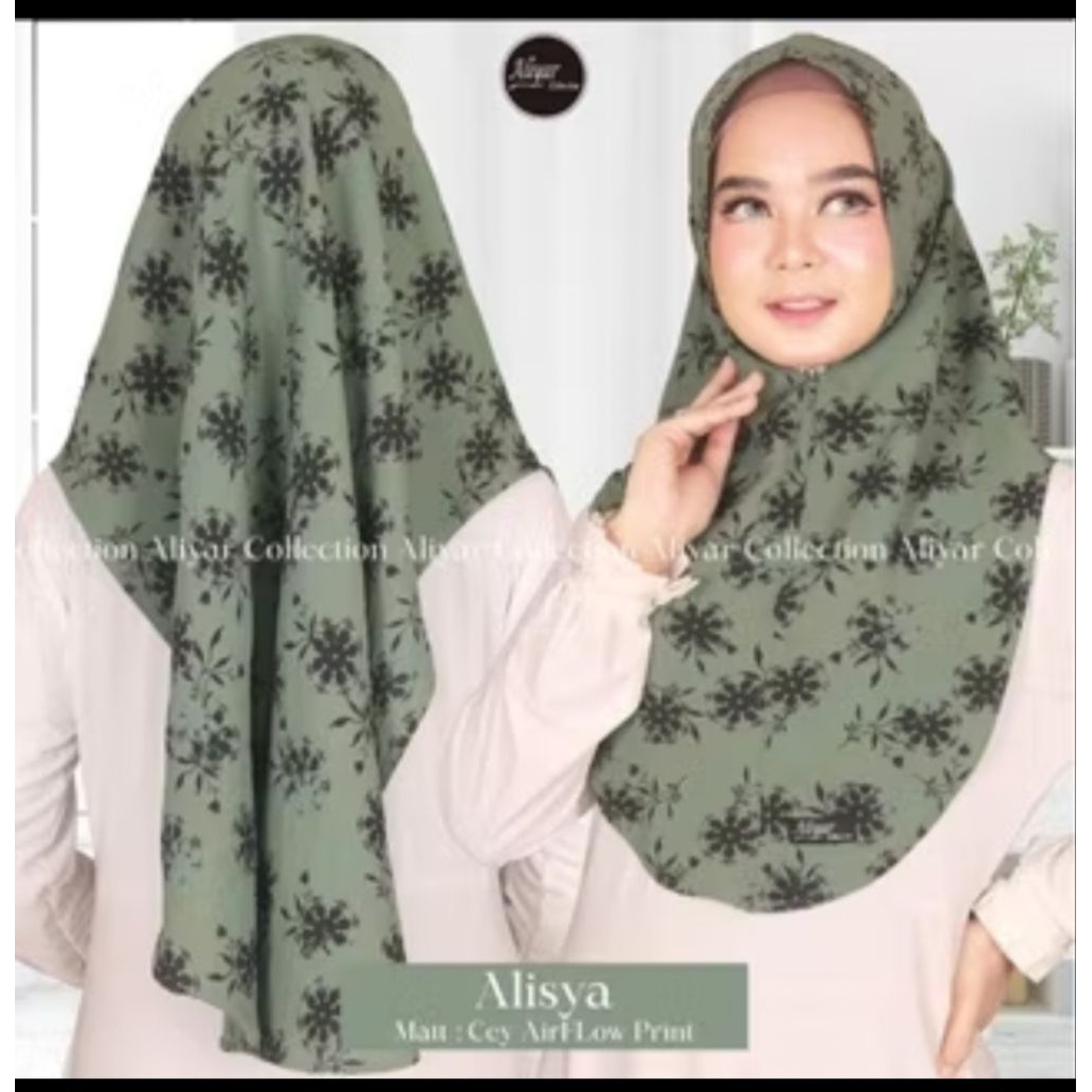 Khimar Alisya ORI Awliya/ Aliyar
