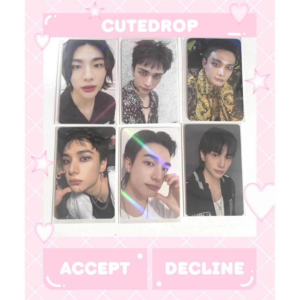 Hyunjin Stray Kids official photocard ready stock