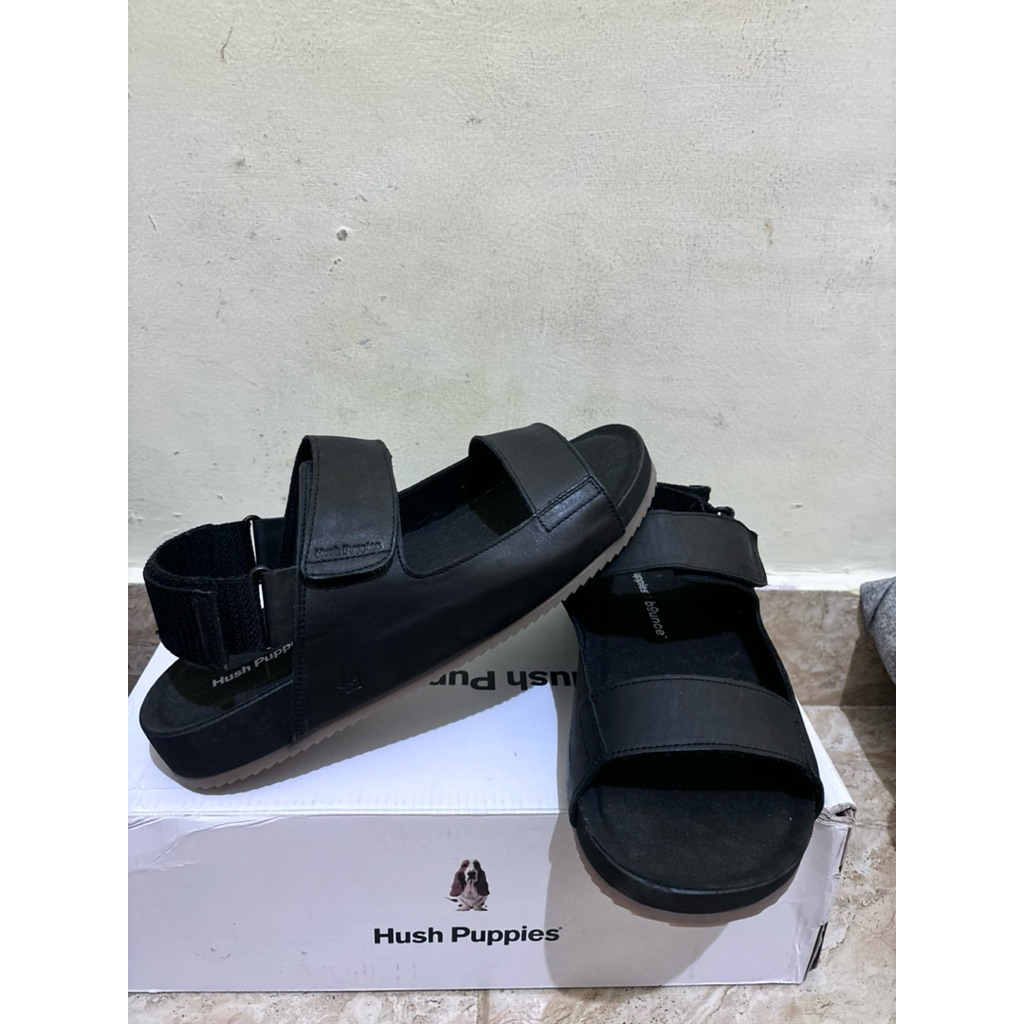 Sepatu Sandal Kulit Pria Hush Puppies Original Store Sale up to 80%