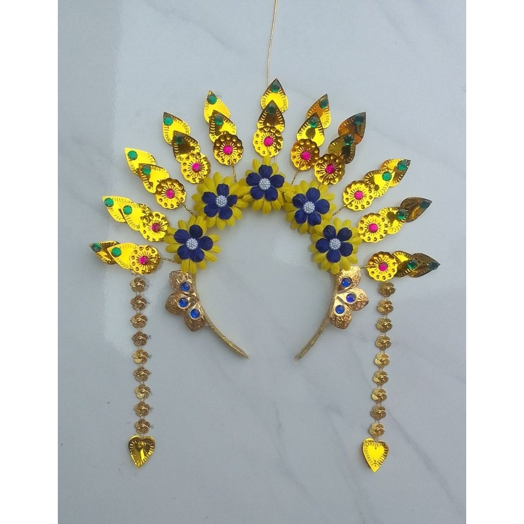 mahkota bando tari krasi cantik adat jawa