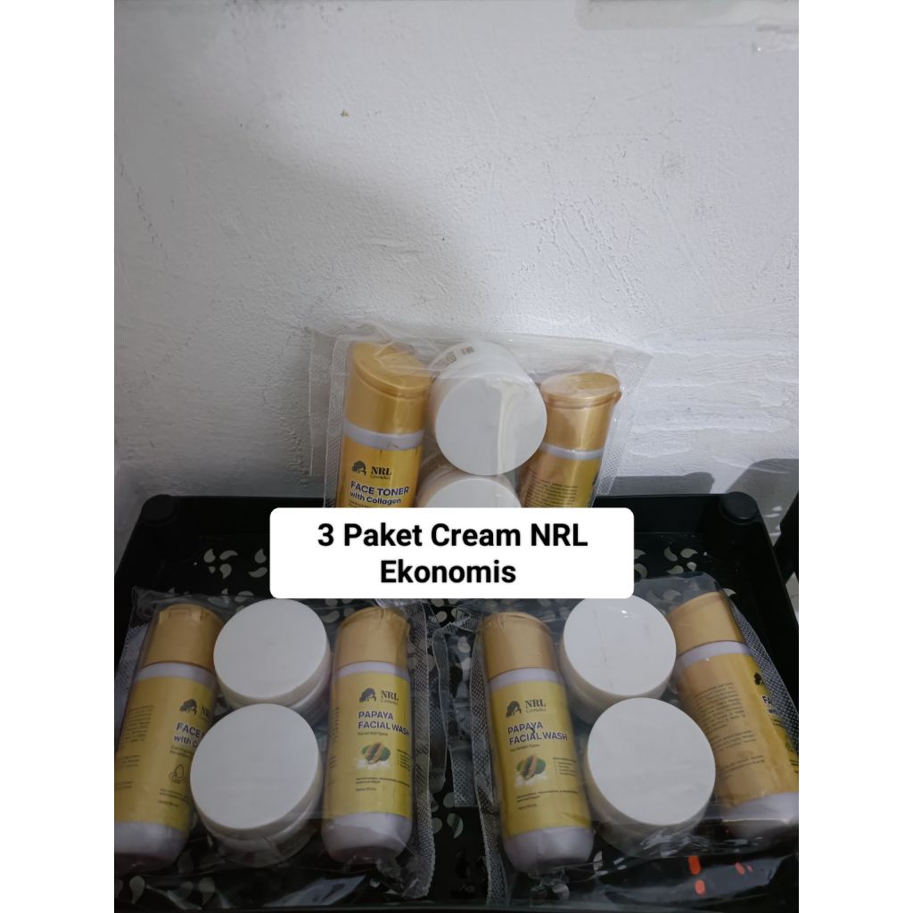 3 PAKET CREAM NRL EKONOMIS ASLI ORIGINAL