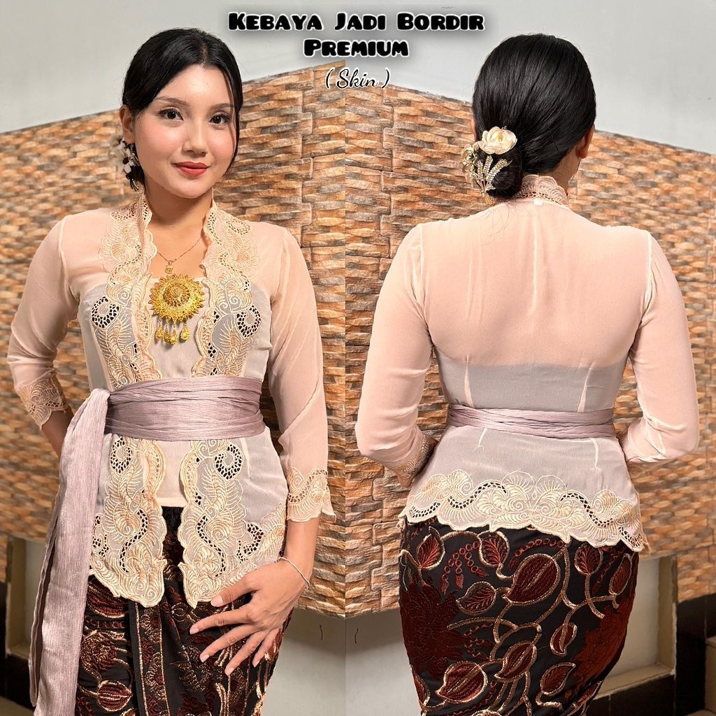 KEBAYA Bordir Bali Lengan Lonceng // Kebaya Encim Kartini lengan Lonceng