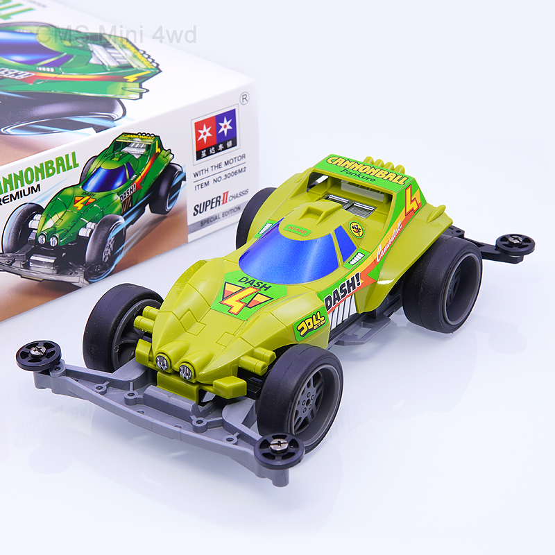 Mini 4wd Rep. Tamiya Canonball Premium Super 2 Merk DAXING