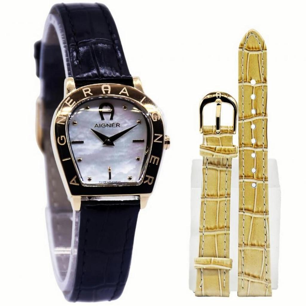 AIGNER AGW.280003 C  AGW280003 Aosta Women's Watch (Free Leather Strap) ORIGINAL