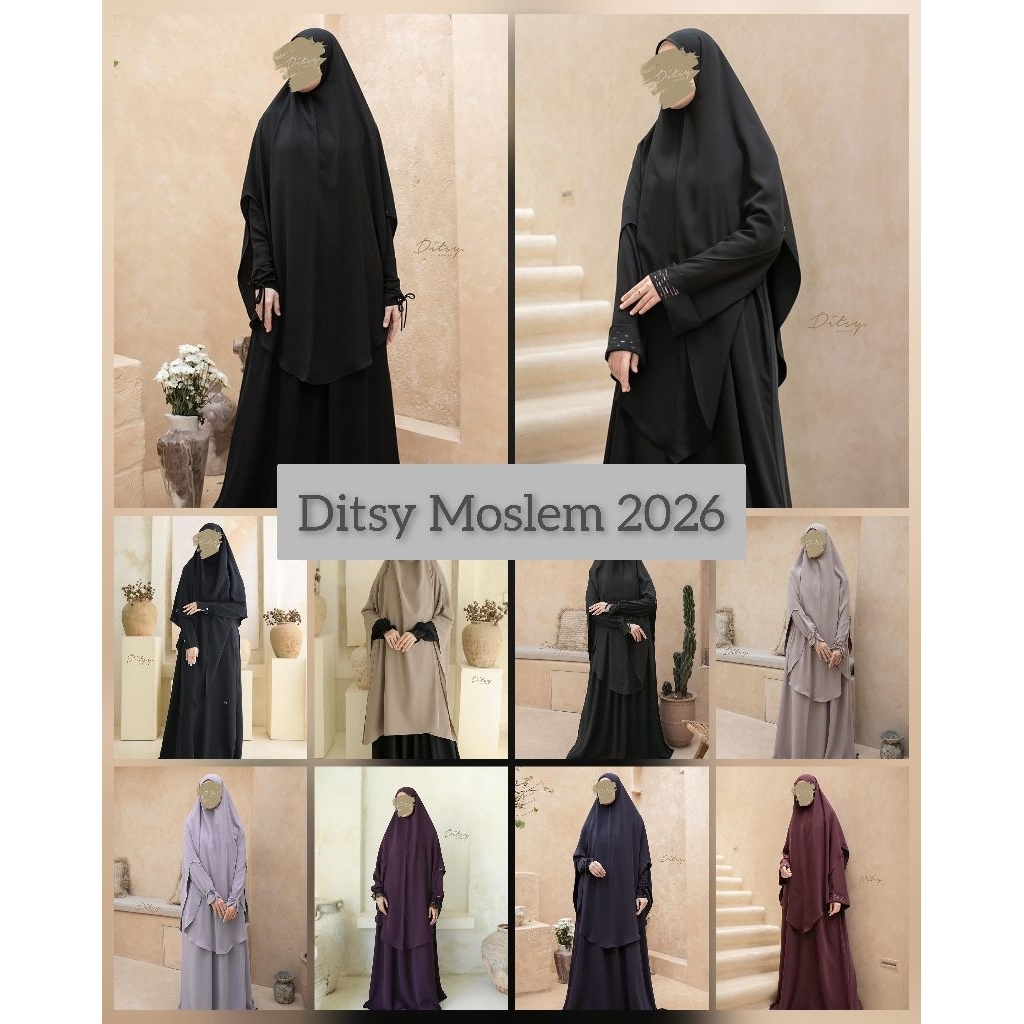 DITSY MOSLEM 2026 | LIVIANA MINA LIVIANA MAIRA JETBLACK Laelani Mina Haala Ditsy