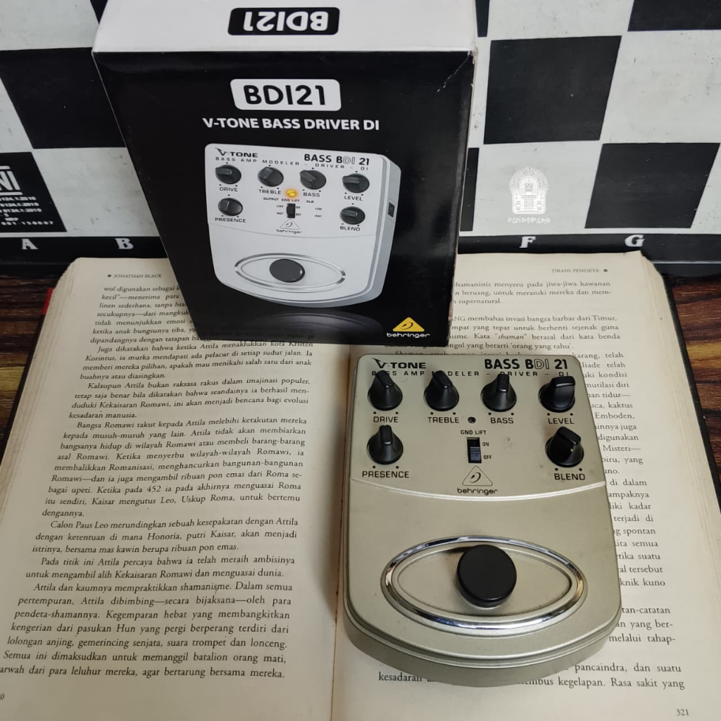 Behringer BDI21 VTone Bass Driver DI