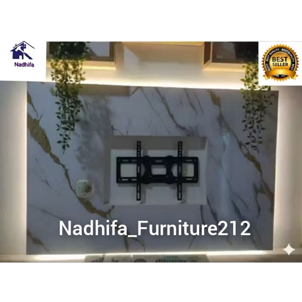 Backdrop Tv Minimalis Termurah Di backdrop tv