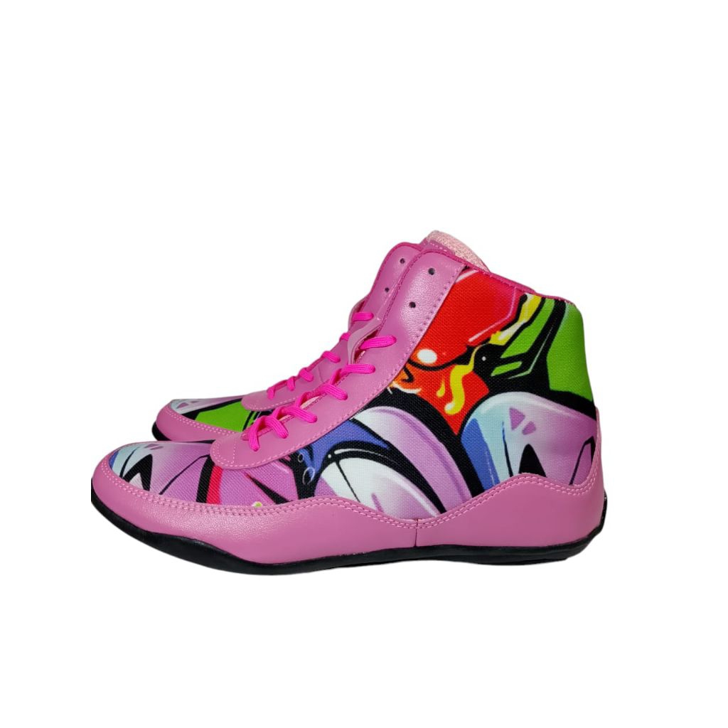 sepatu gulat wrestling tinju boxing whusu casual pentulr antislip ringan