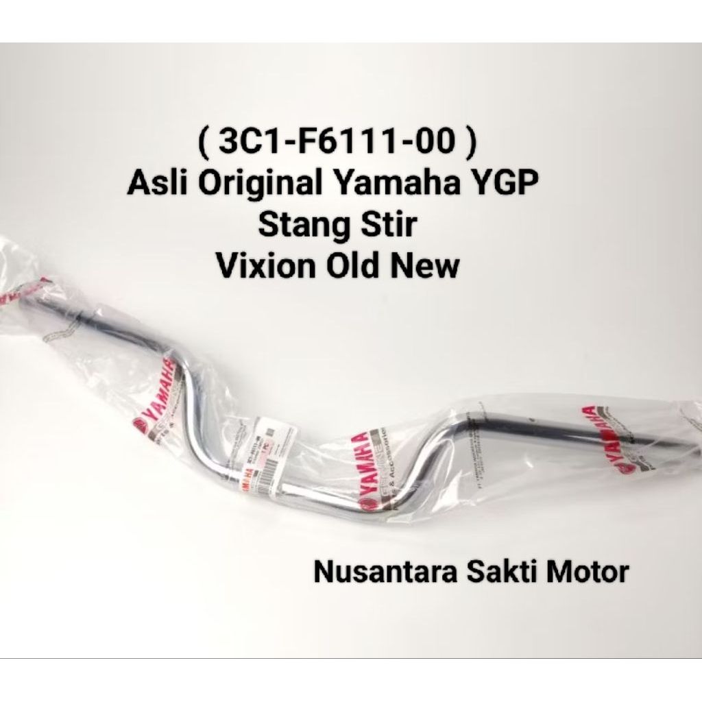 ( 3c1-f6111-00 ) Vixion Old New Stang Stir Setir Asli Original Yamaha YGP 1PA-F6111-00