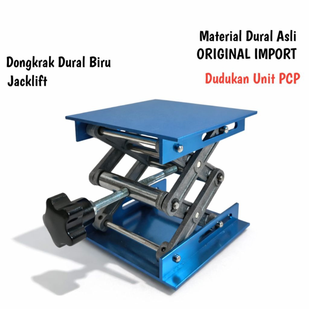 Dongkrak Dural, Jacklift PCP, Dongkrak Lomba, Jacklift Bahan Dural Asli, Meja Lomba PCP, Aksesoris P