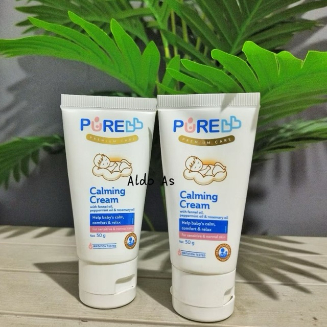 Pure Bb Calming Cream / Cream Untuk Perut Kembung Bayi 50gr