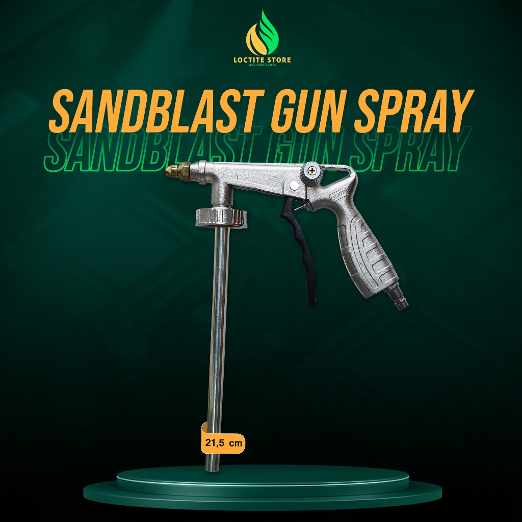 SANDBLAST GUN SPRAY UNTUK APLIKASI TEROSON ANTI KARAT RBR 2000 PLUS