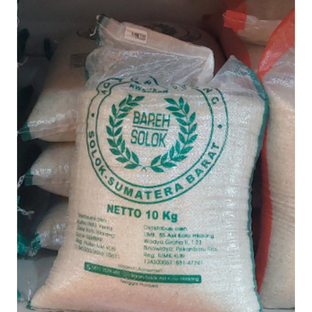 [SDW] pekanbaru/Beras Bareh Solok 10 kg - Beras Solok Sumatera Barat 10 kg