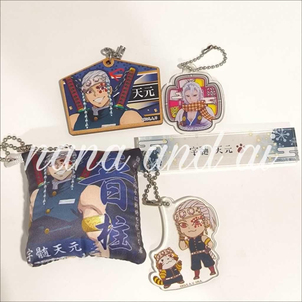 Set Gantungan Kunci / Acrylic Keychain Uzui Tengen | Demon Slayer (KNY)