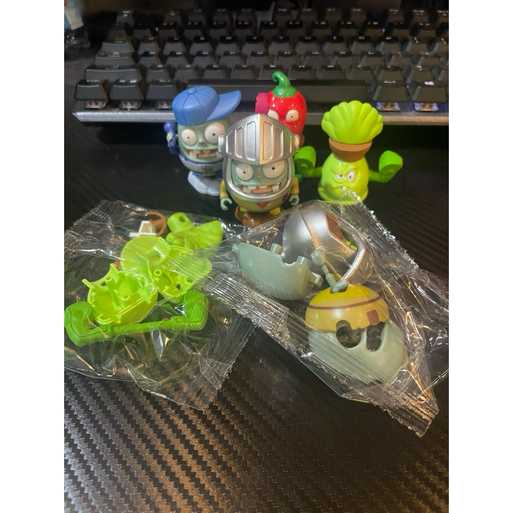 blindbag pvz plant vs zombie oh some kkv figure mainan anak