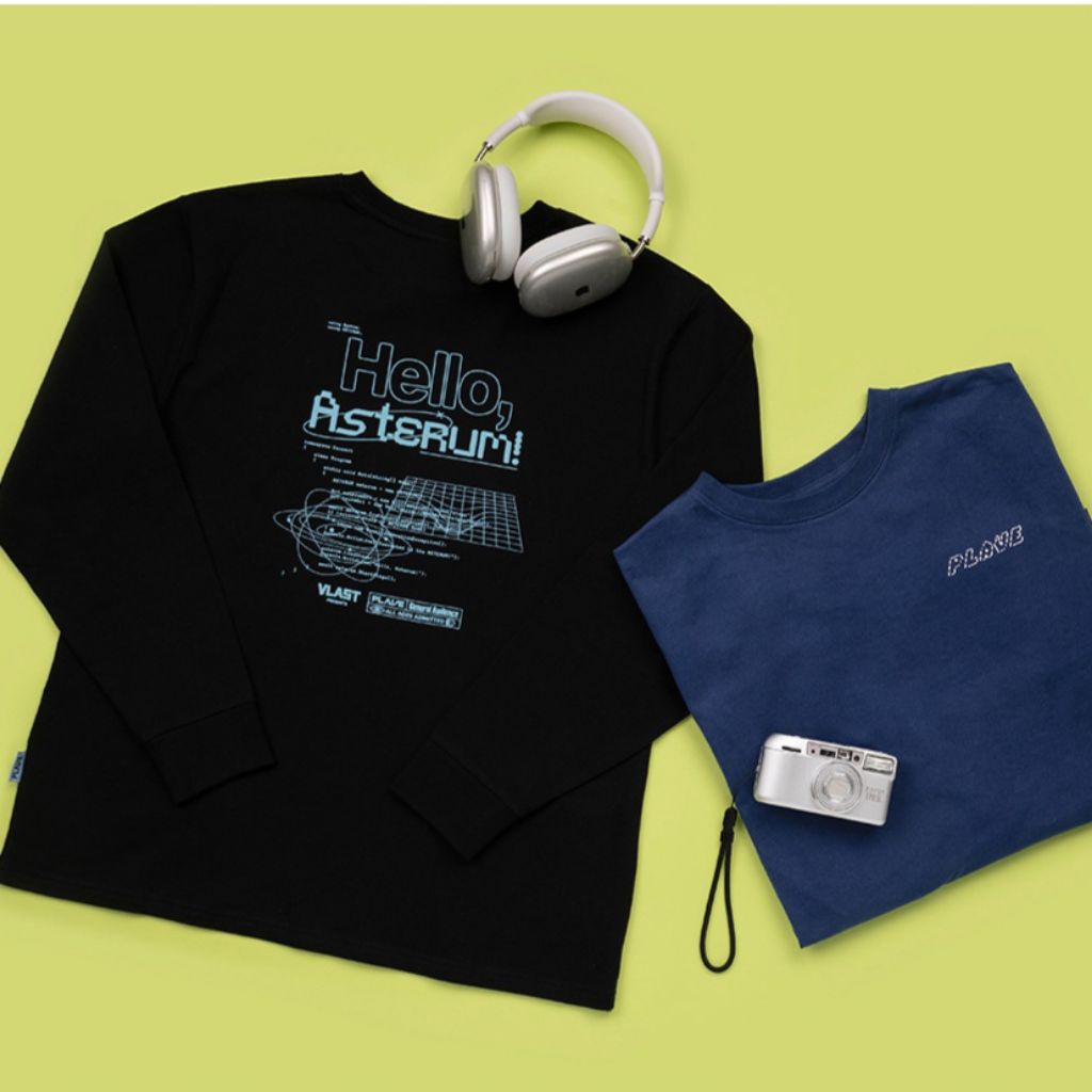 PLAVE 1ST FANCON T-SHIRT BLACK BLUE