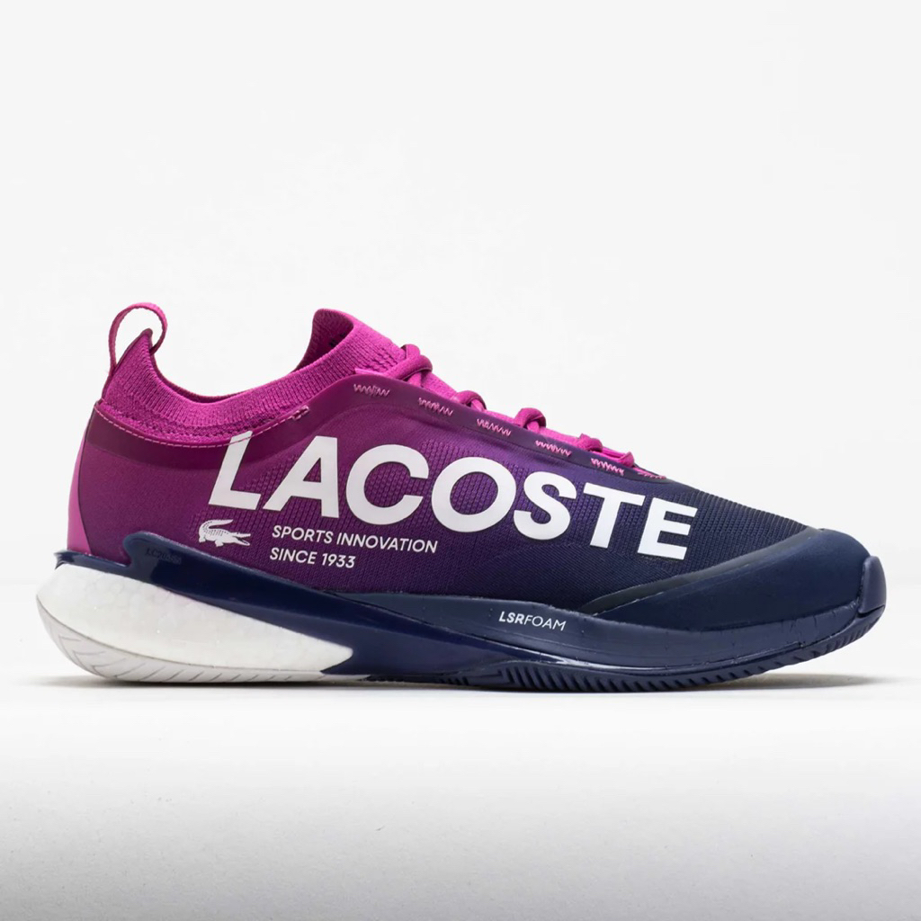 Sepatu Tenis Tennis Lacoste AG Ultra 25 Pink Dark Blue Original