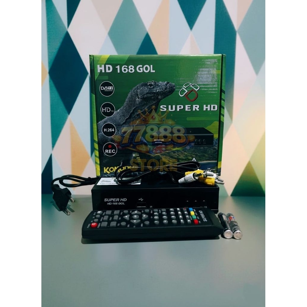 Super HD DVBT2 HD 168 GOL KOMODO