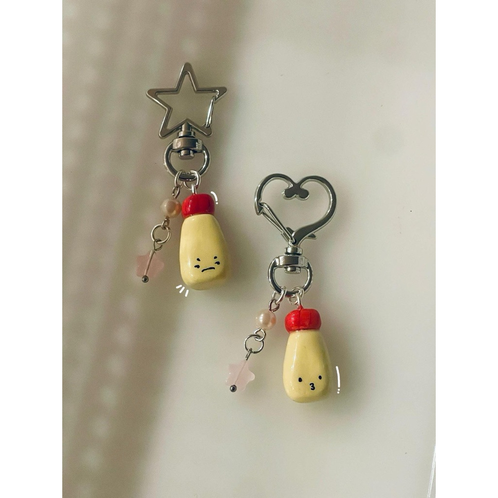 Ketchup Keychain // Gantungan Saus Tomat Lucu // Barang Unik