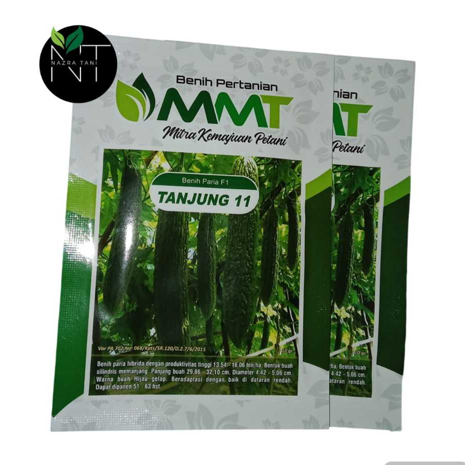 Benih Paria F1 Tanjung 11 - Pertumbuhan Merambat, Tahan Penyakit, Produktif