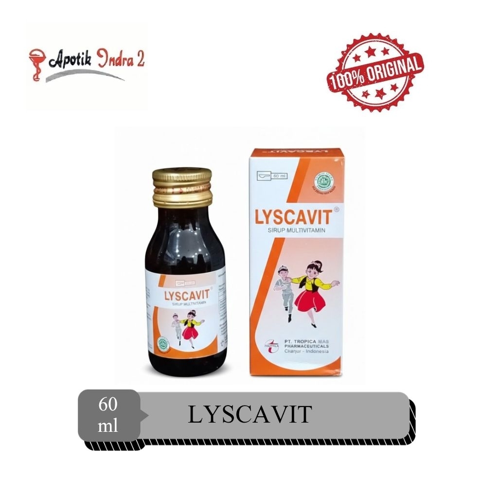 Lyscavit Syrup Multivitamin 60ml
