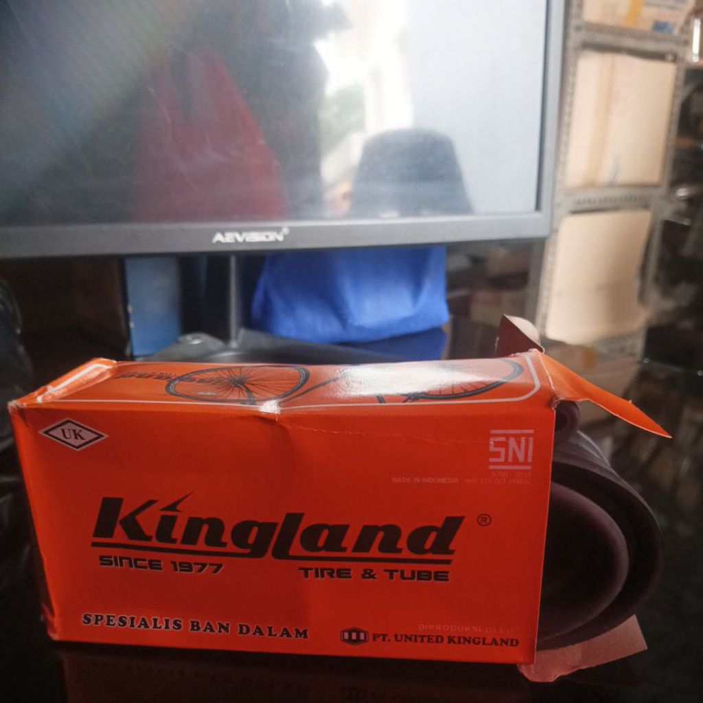 Ban Dalam Sepeda Kingland 26 x 2.125 pentil panjang