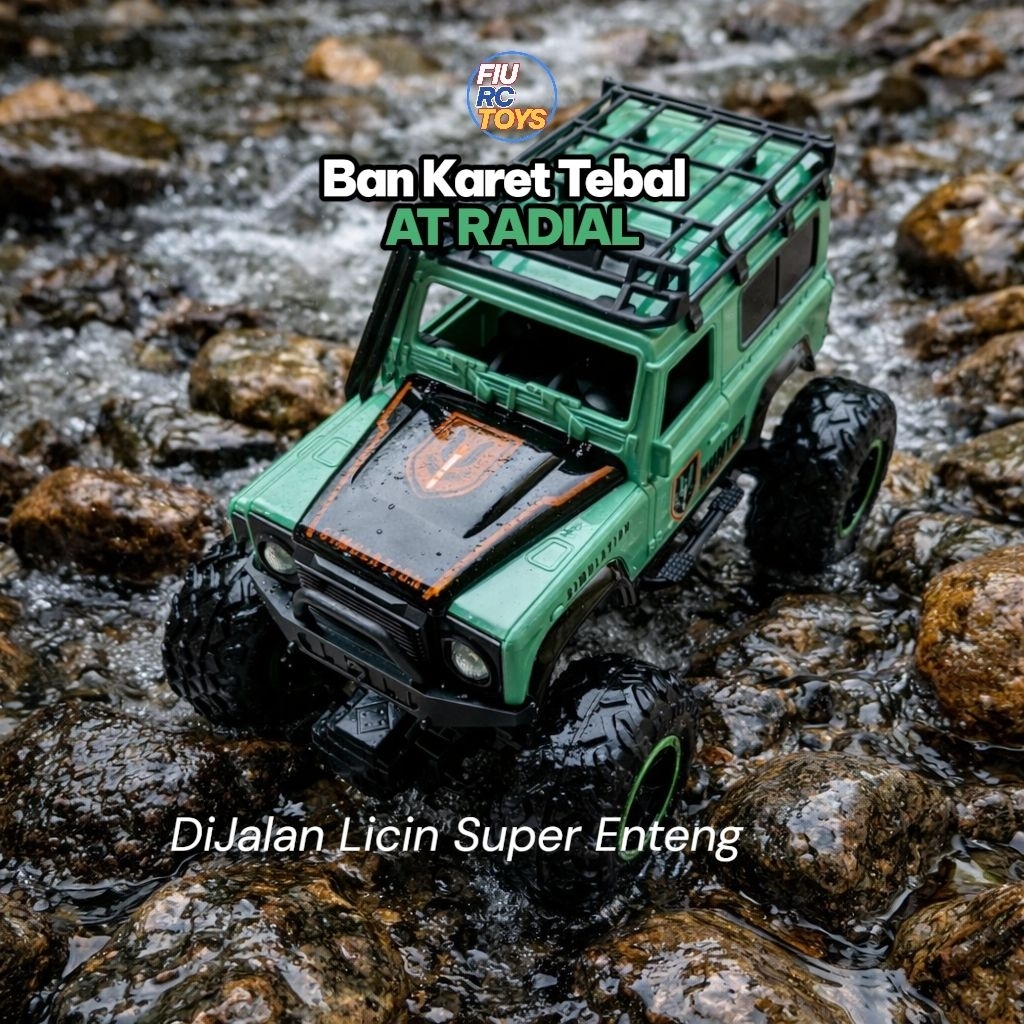 Mainan mobil remote control offroad anti air-mobil remote control Jeep murah-rc Jeep offroad-rc anti