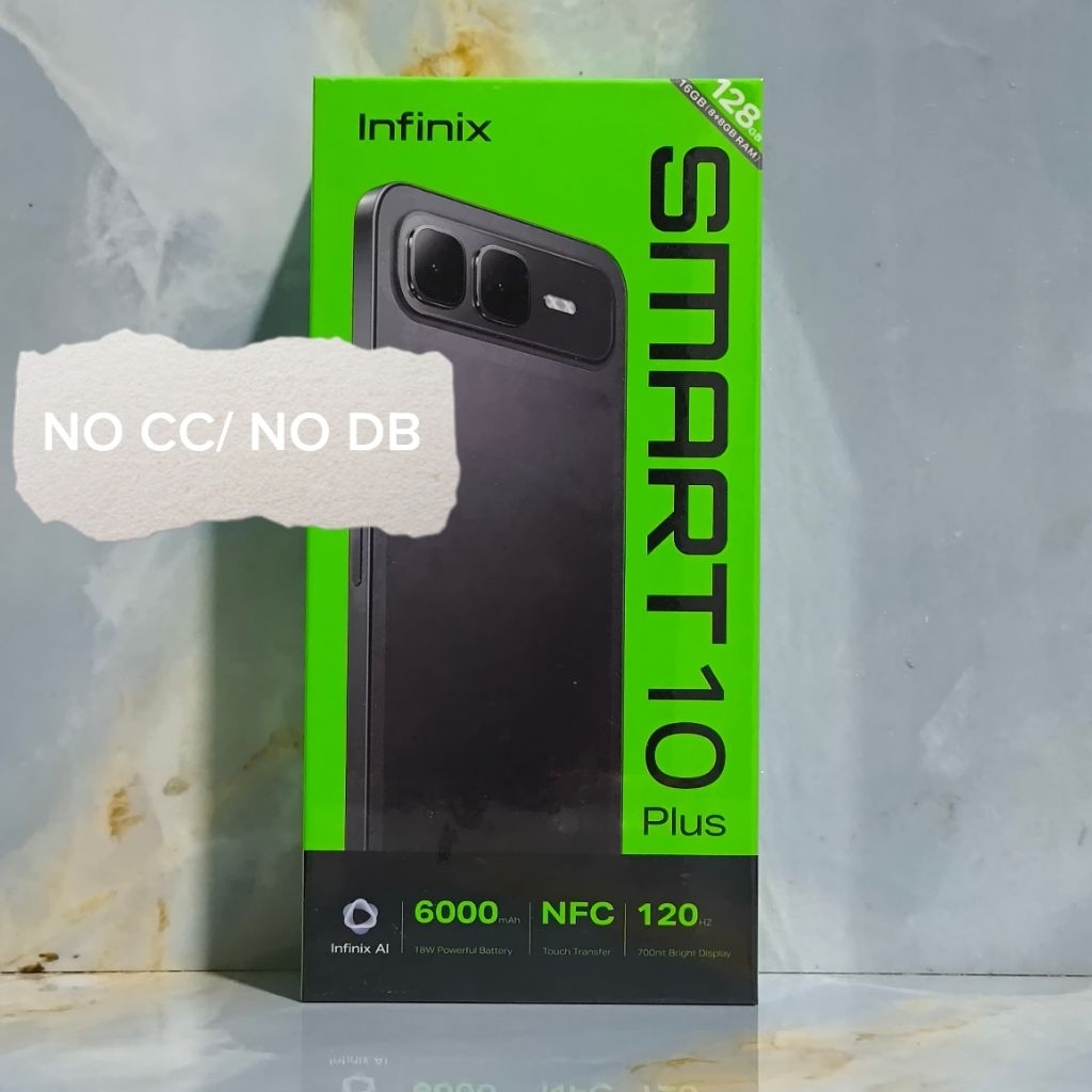 INFINIX SMART 10 PLUS 8/128 GB GARANSI RESMI BNIB NO REPACK