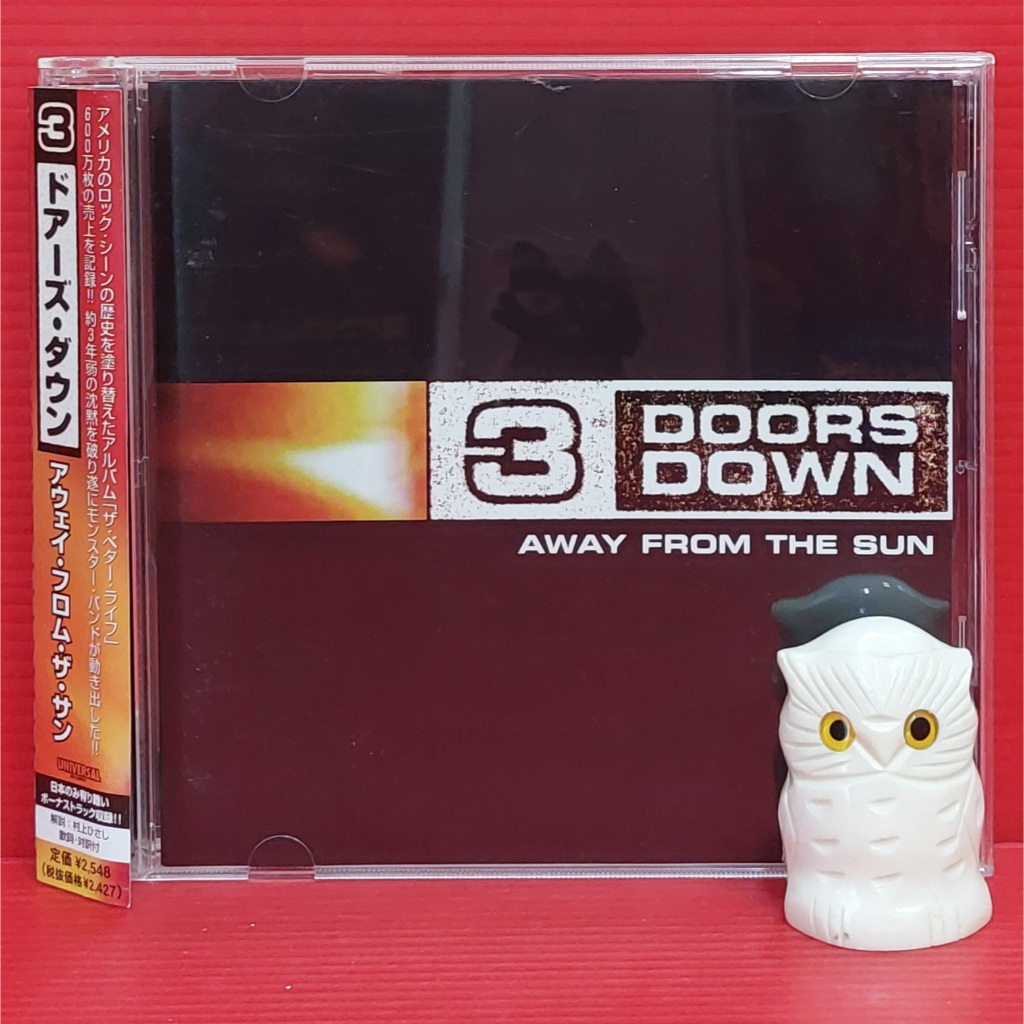 CD 3 Doors Down - Away From The Sun Japan OBI