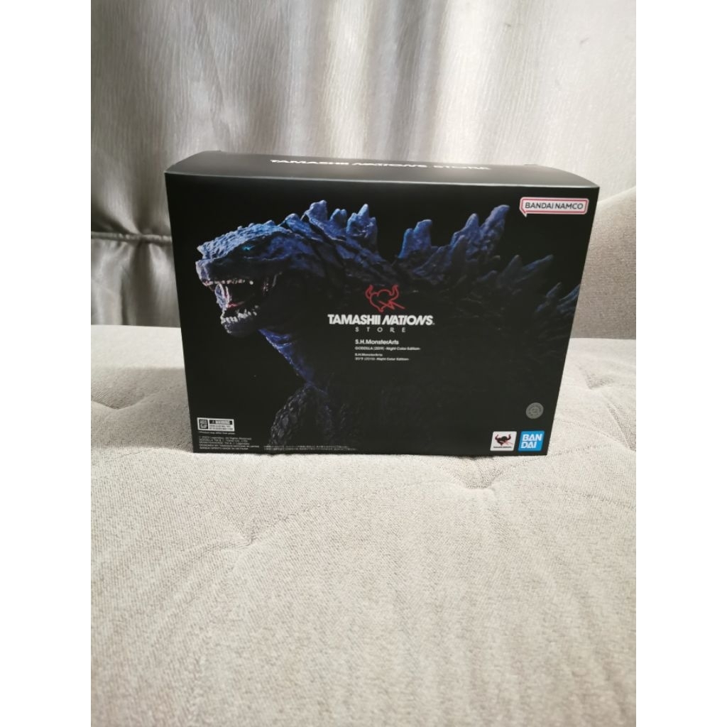 SHM MONSTERARTS GODZILLA (2019) NIGHT COLOR EDITION