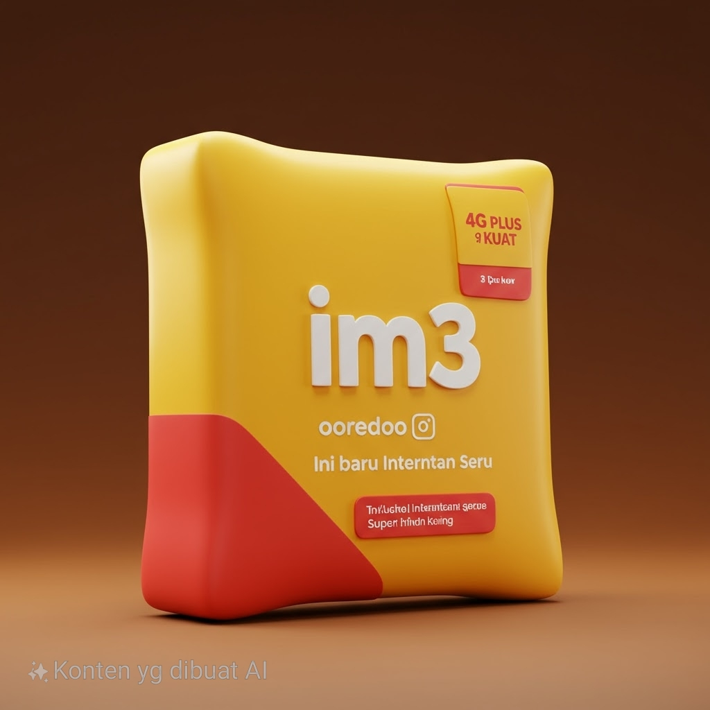 Kartu Perdana indosat ooredo 3gb kuota nasional(segel)