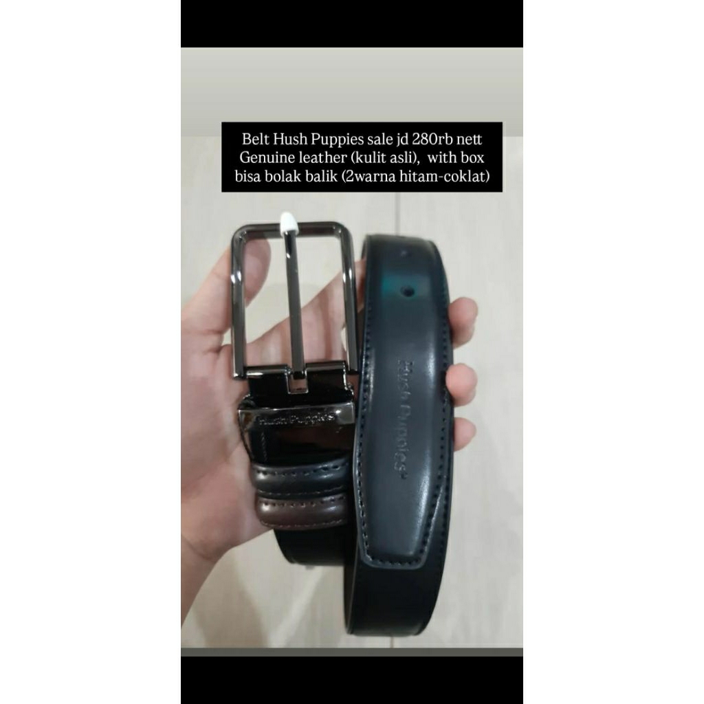 Ikat Pinggang (Belt) Hush Puppies Original mall sale