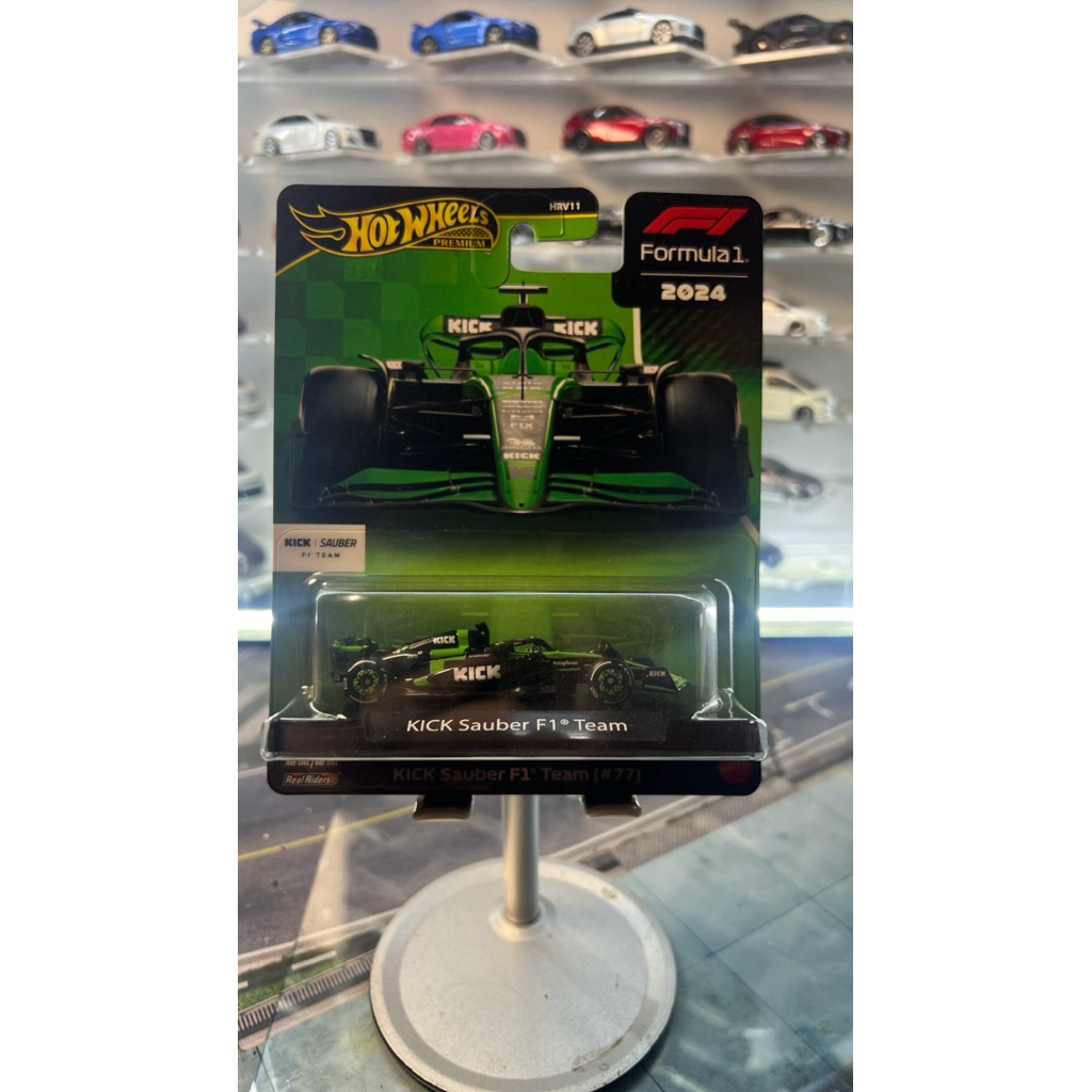 Hotwheels F1 Kick Sauber #77 Premium