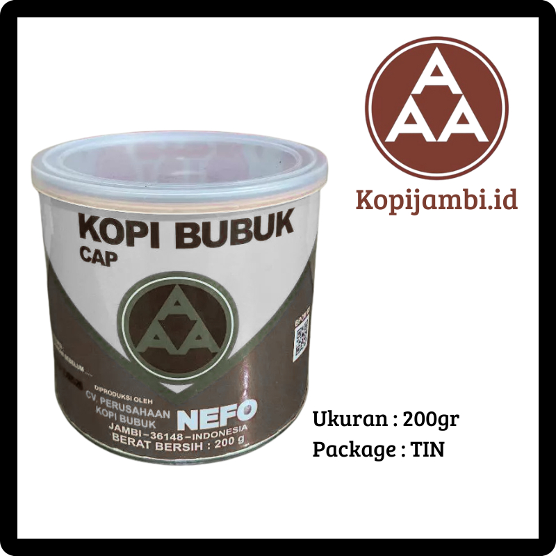 Kopi AAA premium Khas Jambi TIN 200gr